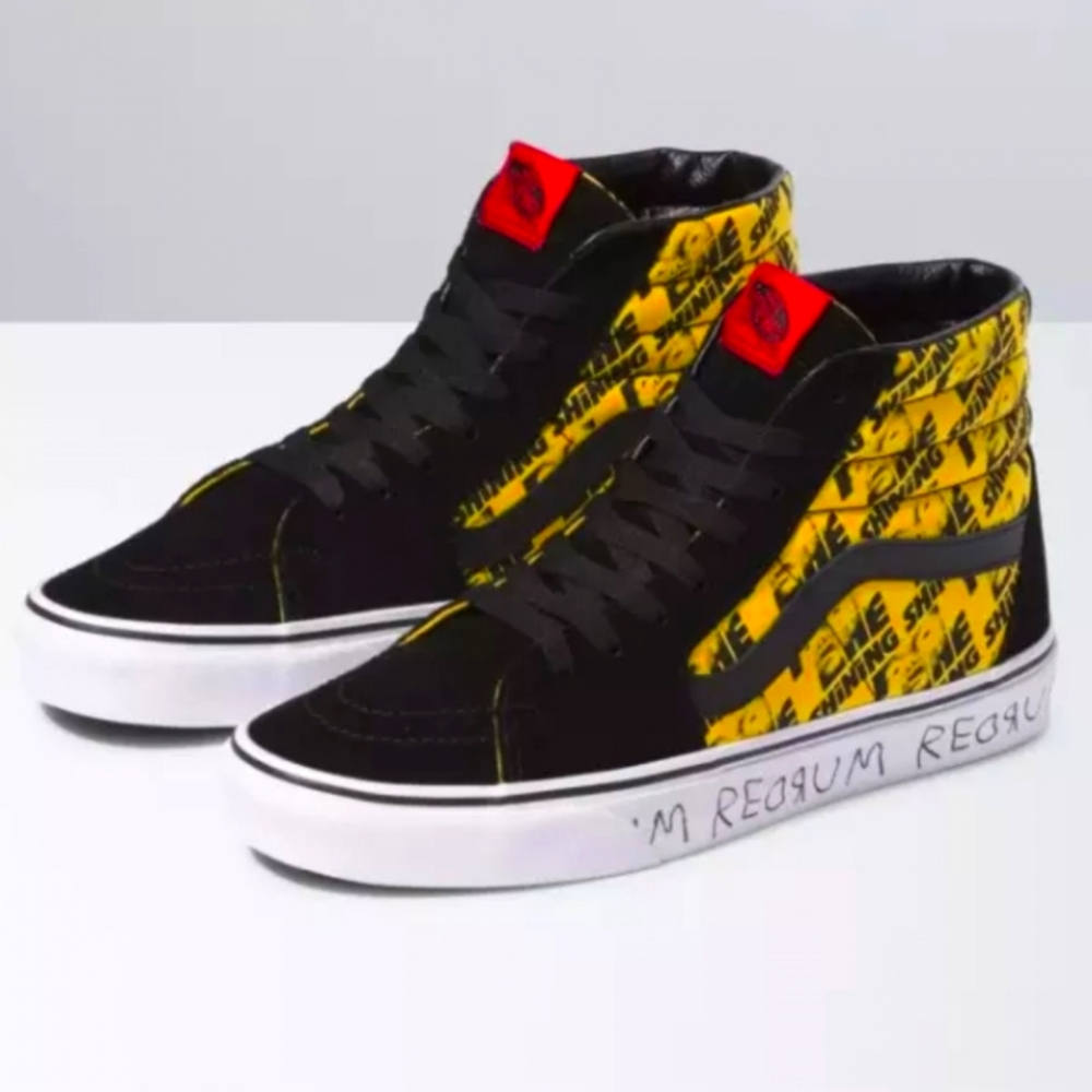 Vans X House Of Terror SK8 HI Sneakers 'The Shining' -  Men 7.5 Wmn 9 Unisex